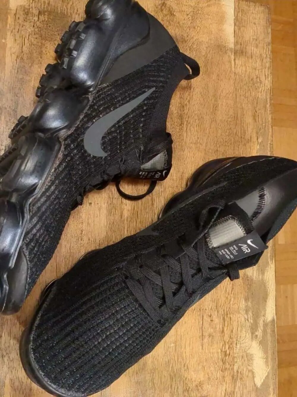 Nike Air Vapormax Flyknit 3 Snakeskin Men's Training Shoes/ Black - Size 12